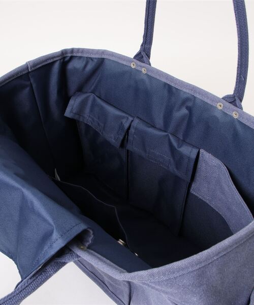 VegieBAG（ベジバッグ）の「【Nananoel / ナナノエル】  × VegieBAG オリジナルベジバッグ ラージ（トートバッグ・レディース・カーキ/ブルー/マスタード/ナチュラル/グレイッシュベージュ・FREE）」の8枚目の写真