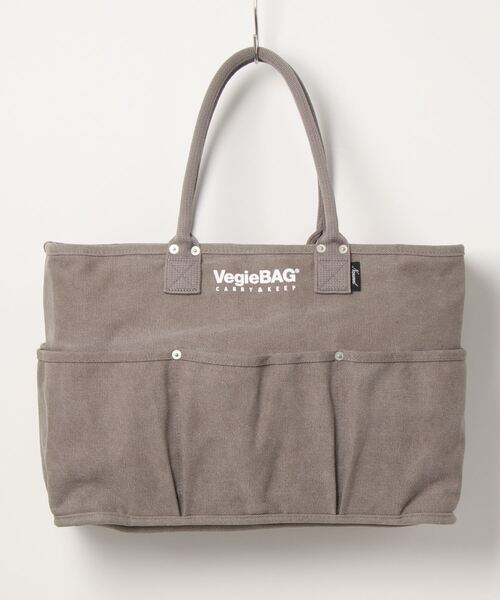 VegieBAG（ベジバッグ）の「【Nananoel / ナナノエル】  × VegieBAG オリジナルベジバッグ ラージ（トートバッグ・レディース・カーキ/ブルー/マスタード/ナチュラル/グレイッシュベージュ・FREE）」の15枚目の写真