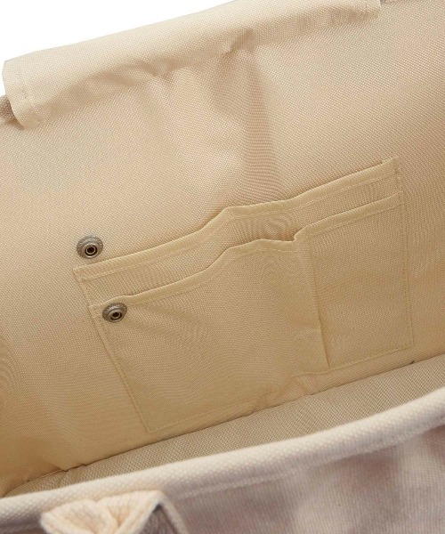 VegieBAG（ベジバッグ）の「【Nananoel / ナナノエル】  × VegieBAG オリジナルベジバッグ ラージ（トートバッグ・レディース・カーキ/ブルー/マスタード/ナチュラル/グレイッシュベージュ・FREE）」の13枚目の写真