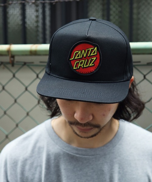 SANTA CRUZ(サンタクルーズ)の「SANTA CRUZ / サンタクルーズ Classic Snapback スナップバック キャップ(キャップ・メンズ・ブラック・FREE)」の3枚目の写真