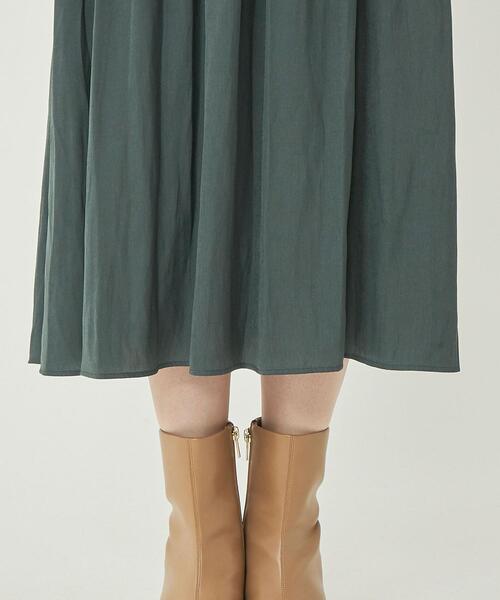 green label relaxing(グリーンレーベルリラクシング)の「ボウタイ 3WAY ワンピース(ワンピース・レディース・ケリー/その他1/ダークグレー・FREE)」の11枚目の写真