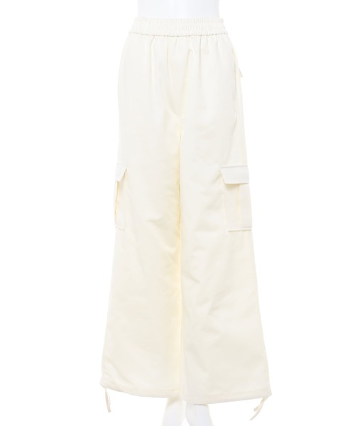 INGNI（イング）の「イージーカーゴパンツ／A（カーゴパンツ・レディース・ブラック/カーキ/アイボリー・FREE）」の20枚目の写真