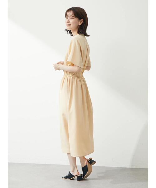 ELENCARE DUE(エレンカーレデュエ)の「・ELENCARE DUE ドルマンスリーブワンピース(ワンピース・レディース・ブラック/ベージュ/ライトカーキ・FREE)」の11枚目の写真