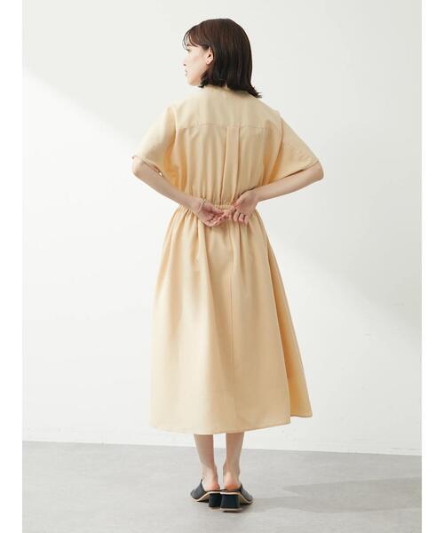 ELENCARE DUE(エレンカーレデュエ)の「・ELENCARE DUE ドルマンスリーブワンピース(ワンピース・レディース・ブラック/ベージュ/ライトカーキ・FREE)」の5枚目の写真