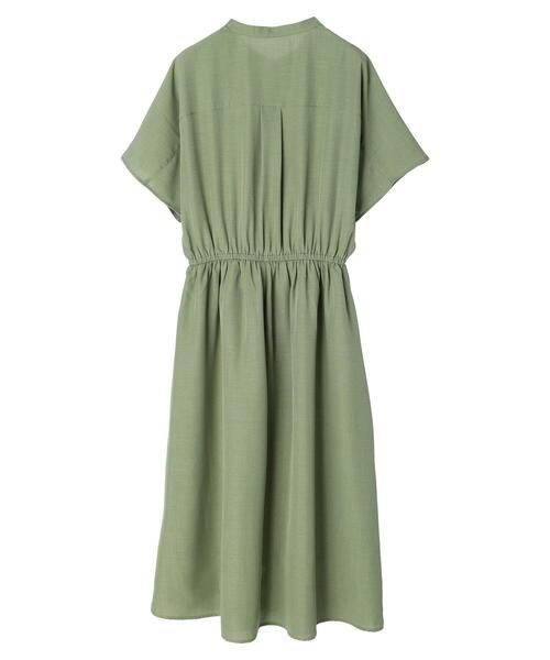 ELENCARE DUE(エレンカーレデュエ)の「・ELENCARE DUE ドルマンスリーブワンピース(ワンピース・レディース・ブラック/ベージュ/ライトカーキ・FREE)」の9枚目の写真