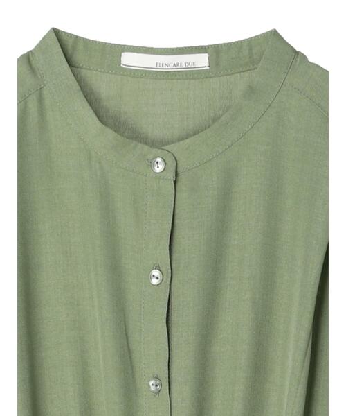 ELENCARE DUE(エレンカーレデュエ)の「・ELENCARE DUE ドルマンスリーブワンピース(ワンピース・レディース・ブラック/ベージュ/ライトカーキ・FREE)」の17枚目の写真