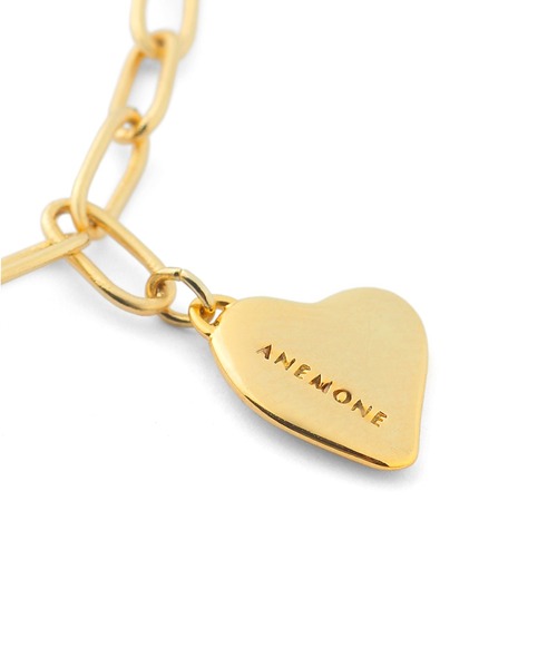 ANEMONE（アネモネ）の「メタルハートブレスレット（ブレスレット・レディース・シルバー/ゴールド・FREE）」の6枚目の写真