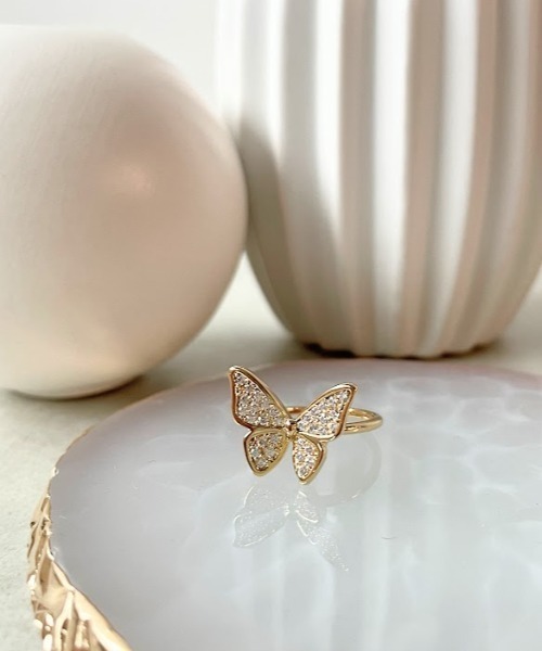 バタフライピンキーリング 5 リング Three Four Time スリーフォータイム のファッション通販 Zozotown