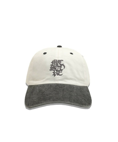 MFC STORE（エムエフシーストア）の「MFC STORE OEE LOGO BICOLOR PIGMENT CAP（キャップ・メンズ・ブラック/ネイビー/グリーン・FREE）」の4枚目の写真