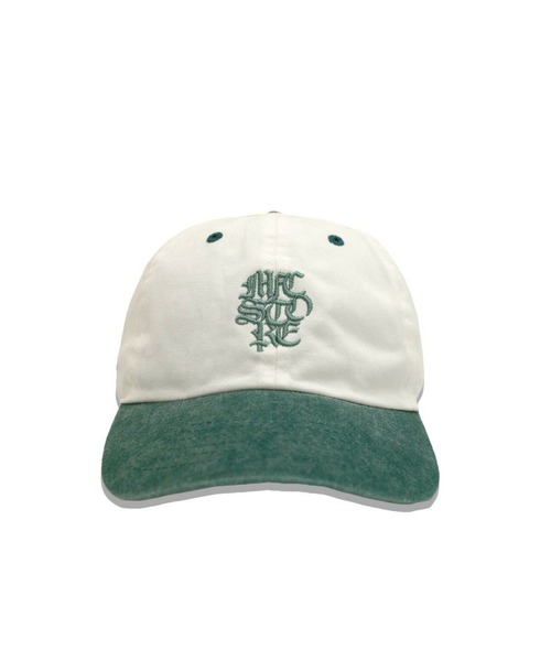 MFC STORE（エムエフシーストア）の「MFC STORE OEE LOGO BICOLOR PIGMENT CAP（キャップ・メンズ・ブラック/ネイビー/グリーン・FREE）」の8枚目の写真