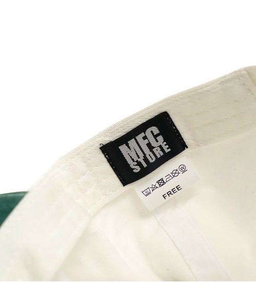 MFC STORE（エムエフシーストア）の「MFC STORE OEE LOGO BICOLOR PIGMENT CAP（キャップ・メンズ・ブラック/ネイビー/グリーン・FREE）」の11枚目の写真