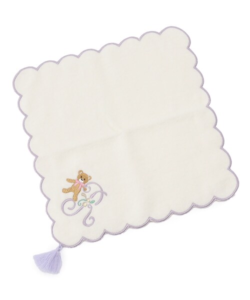 イニシャル刺繍 タオルハンカチ ハンカチ ハンドタオル Shoo La Rue シューラルー のファッション通販 Zozotown