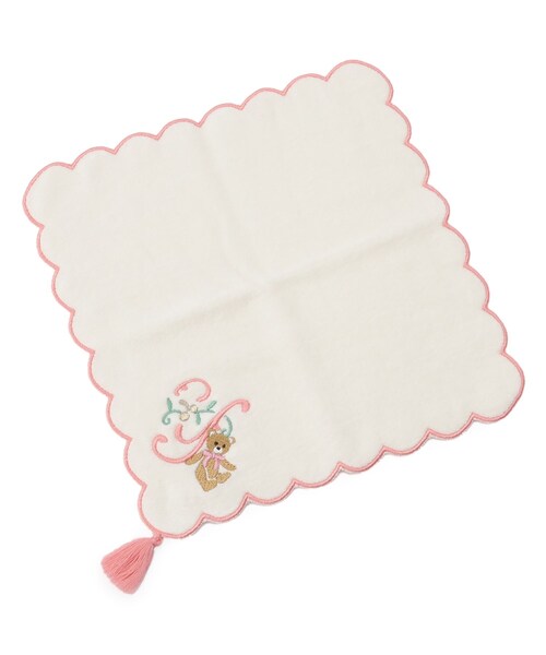 セール イニシャル刺繍 タオルハンカチ ハンカチ ハンドタオル Shoo La Rue シューラルー のファッション通販 Zozotown