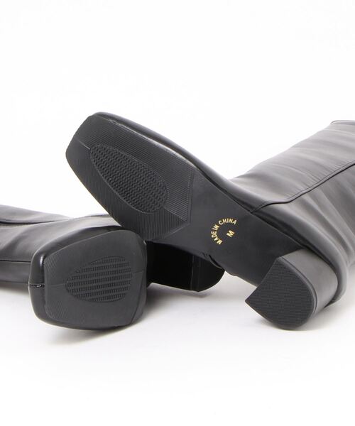 INGNI（イング）の「スクエアトゥロングブーツ（ブーツ・レディース・ブラック/ブラウン・M/L）」の13枚目の写真