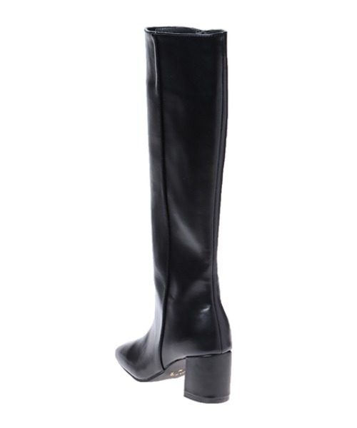 INGNI（イング）の「スクエアトゥロングブーツ（ブーツ・レディース・ブラック/ブラウン・M/L）」の6枚目の写真