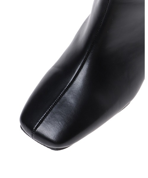 INGNI（イング）の「スクエアトゥロングブーツ（ブーツ・レディース・ブラック/ブラウン・M/L）」の7枚目の写真