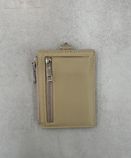 Actually（アクチュアリー）の「牛革 フラグメントケース ストラップ付き（財布・レディース・ブラック/シルバー×ゴールド/ラベンダー/イエロー・フリー）」の14枚目の写真