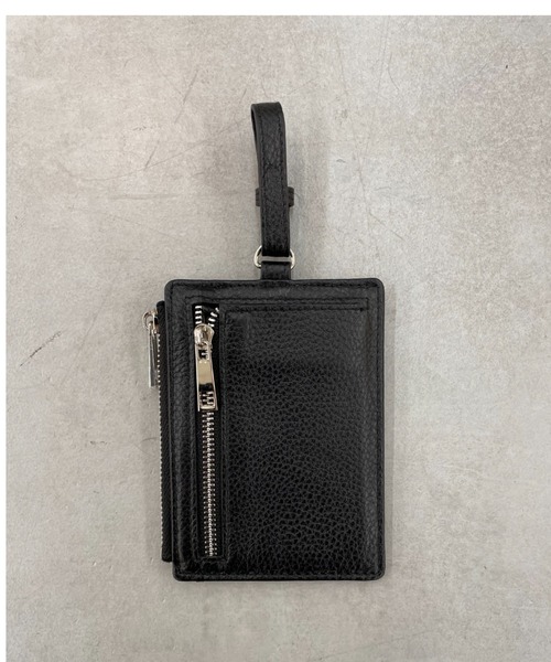 Actually（アクチュアリー）の「牛革 フラグメントケース ストラップ付き（財布・レディース・ブラック/シルバー×ゴールド/ラベンダー/イエロー・フリー）」の10枚目の写真