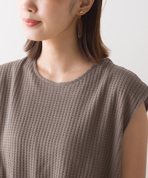 FURRY(ファーリー)の「かぎ針切替ロングワンピース(ワンピース・レディース・ベージュ/グレー・FREE)」の16枚目の写真