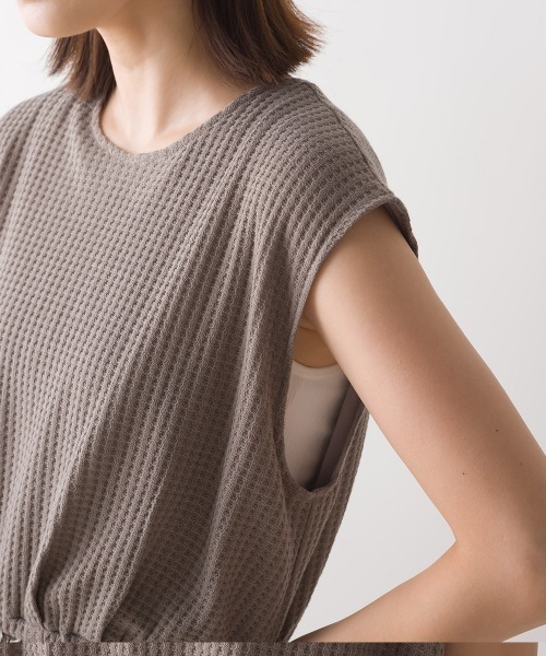 FURRY(ファーリー)の「かぎ針切替ロングワンピース(ワンピース・レディース・ベージュ/グレー・FREE)」の18枚目の写真