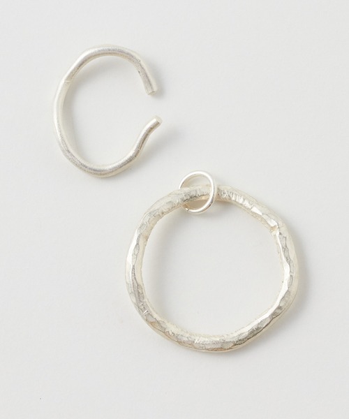 collex（コレックス）の「【Ljud/ユード】 Peaceリングイヤーカフ（ネックレス・レディース・シルバー/ゴールド・フリー）」の5枚目の写真