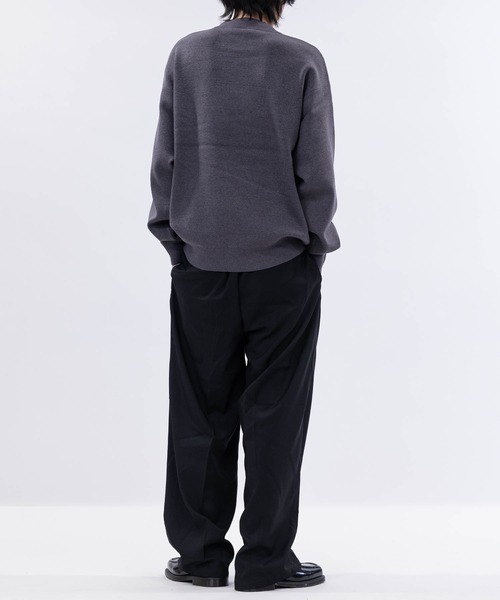 Red Cap Girl（レッドキャプガール）の「【a-r】〔RedCapGirl/レッドキャップガール〕ジャガードイラスト クルーネックニット（ニット/セーター・メンズ・ホワイト/グリーン/イエロー/ブラック/チャコールグレー・MEDIUM/LARGE）」の12枚目の写真