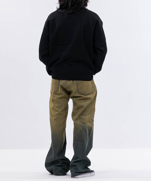 Red Cap Girl（レッドキャプガール）の「【a-r】〔RedCapGirl/レッドキャップガール〕ジャガードイラスト クルーネックニット（ニット/セーター・メンズ・ホワイト/グリーン/イエロー/ブラック/チャコールグレー・MEDIUM/LARGE）」の18枚目の写真