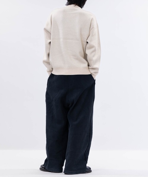 Red Cap Girl（レッドキャプガール）の「【a-r】〔RedCapGirl/レッドキャップガール〕ジャガードイラスト クルーネックニット（ニット/セーター・メンズ・ホワイト/グリーン/イエロー/ブラック/チャコールグレー・MEDIUM/LARGE）」の11枚目の写真