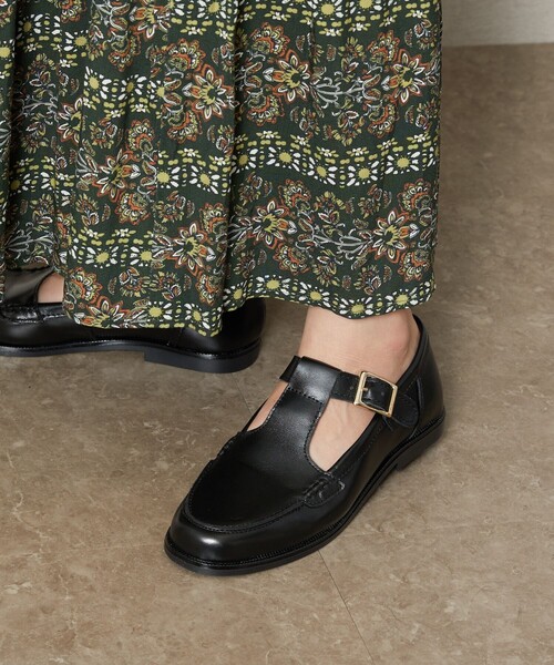 FREAK'S STORE(フリークスストア)の「【WEB限定】eness/エネス ベルトレザーローファー(ローファー・レディース・オフホワイト/ブラック/ブラウン・38/36/37)」の15枚目の写真