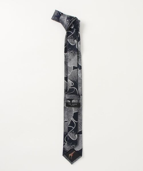 Ted Baker（テッドベーカー）の「FLORREN シルク ネクタイ(フラワーデザイン)（ネクタイ・メンズ・ネイビー・O/S）」の2枚目の写真