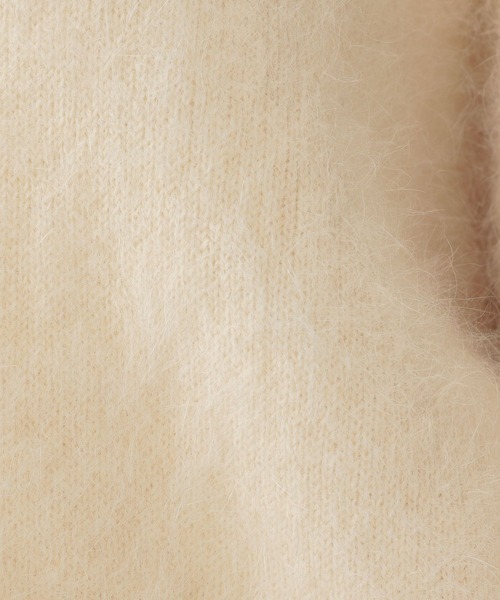 Curensology(カレンソロジー)の「Curensology(カレンソロジー)/ラピーヌダブルニットカーディガン(カーディガン/ボレロ・レディース・ホワイト/ブラック・FREE)」の16枚目の写真