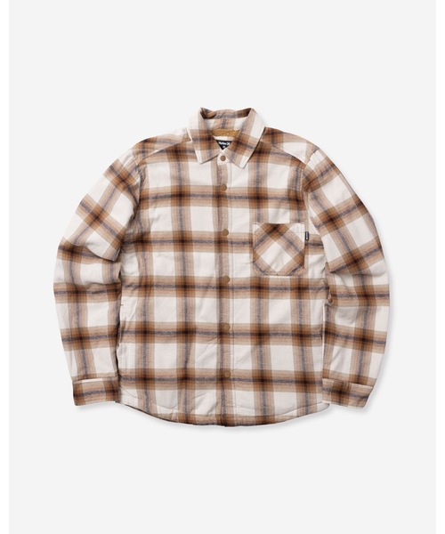 Hurley (ハーレー)の「【Hurley:ハーレー】M PORTLAND SHERPA FLANNEL / ハーレー ボタンフランネルシャツ(シャツ/ブラウス・メンズ・ネイビー/ベージュ系その他/ブラック/ベージュ・LARGE/MEDIUM/SMALL/X-LARGE)」の3枚目の写真
