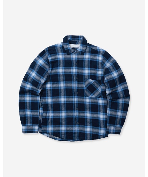 Hurley (ハーレー)の「【Hurley:ハーレー】M PORTLAND SHERPA FLANNEL / ハーレー ボタンフランネルシャツ(シャツ/ブラウス・メンズ・ネイビー/ベージュ系その他/ブラック/ベージュ・LARGE/MEDIUM/SMALL/X-LARGE)」の4枚目の写真