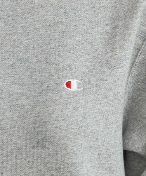 Champion(チャンピオン)の「【Champion/チャンピオン】裏起毛クルーネックスウェット(スウェット・レディース・ホワイト/ブラック/グレー/グリーン・38)」の22枚目の写真