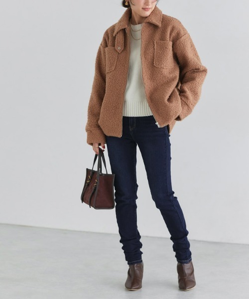 Pierrot（ピエロ）の「裏起毛スキニーデニム（デニムパンツ・レディース・ブラック系その他/ネイビー系/ブラック/ブルー系その他/インディゴブルー/ネイビー・XS/S/M/L/LL/3L/4L）」の13枚目の写真