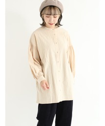 Samansa Mos2 | 前後2WAY袖ボリュームチュニック(チュニック)