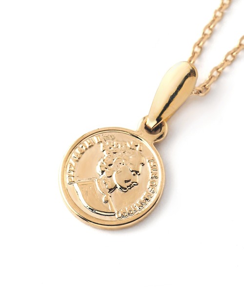 ANEMONE（アネモネ）の「バロック風パール×コインネックレス[2本セット]（ネックレス・レディース・ホワイト・FREE）」の2枚目の写真