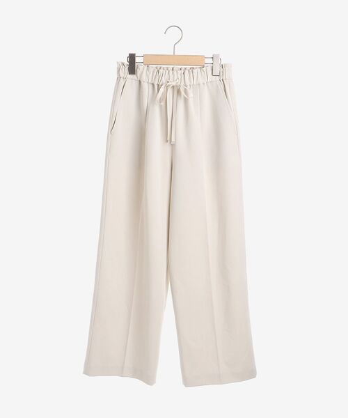 le.coeur blanc（ルクールブラン）の「センタープレスイージーパンツ（その他パンツ・レディース・ライトベージュ/ネイビー/ラベンダー・36/38）」の10枚目の写真