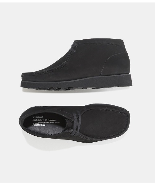 Padmore&Barnes（パドモア&バーンズ）の「Padmore&Barnes / パドモア&バーンズ：別注 P404 ORIGINAL MID - WP：ONLYARK-0-5012[COR]（その他シューズ・メンズ・ブラック・UK8/UK7）」の16枚目の写真