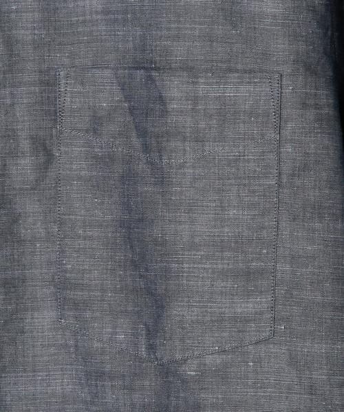 green label relaxing（グリーンレーベルリラクシング）の「ElanM2 CL SLUB/SLD REG BD シャツ◆（シャツ/ブラウス・メンズ・ホワイト/ネイビー・36/42/40/38）」の7枚目の写真