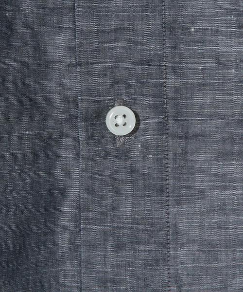 green label relaxing（グリーンレーベルリラクシング）の「ElanM2 CL SLUB/SLD REG BD シャツ◆（シャツ/ブラウス・メンズ・ホワイト/ネイビー・36/42/40/38）」の8枚目の写真