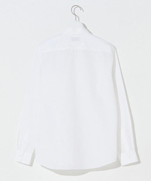 green label relaxing（グリーンレーベルリラクシング）の「ElanM2 CL SLUB/SLD REG BD シャツ◆（シャツ/ブラウス・メンズ・ホワイト/ネイビー・36/42/40/38）」の9枚目の写真