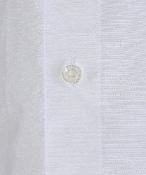 green label relaxing（グリーンレーベルリラクシング）の「ElanM2 CL SLUB/SLD REG BD シャツ◆（シャツ/ブラウス・メンズ・ホワイト/ネイビー・36/42/40/38）」の10枚目の写真