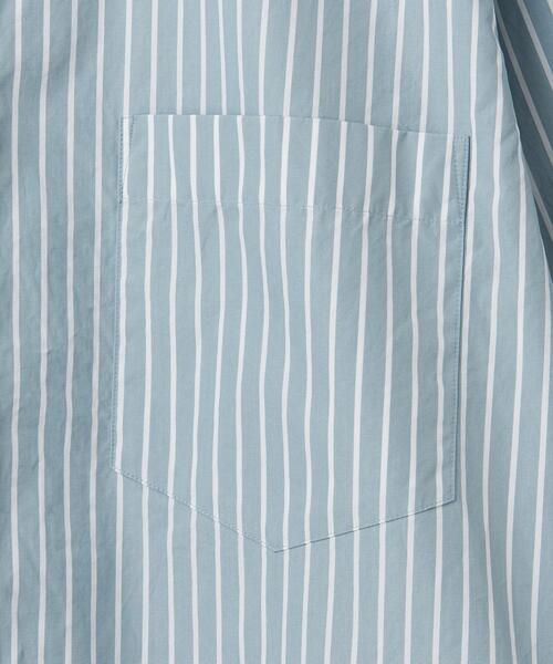 Steven Alan(スティーブンアラン)の「<Steven Alan> LEGGIUNO LONDON/STRIPE BAND COLLAR SHIRT -LOOSE/シャツ(シャツ/ブラウス・メンズ・コバルトブルー/ベージュ/ライム・L/S/XL/M)」の21枚目の写真