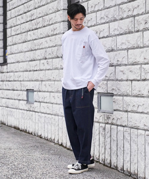 Gramicci(グラミチ)の「【GRAMICCI/グラミチ】DENIM LOOSE TAPERED PANT / デニムルーズテーパードパンツ / GUP3-S2059(デニムパンツ・メンズ・インディゴブルー/サックスブルー/ワンウォッシュ・SMALL/MEDIUM/LARGE/X-LARGE)」の18枚目の写真