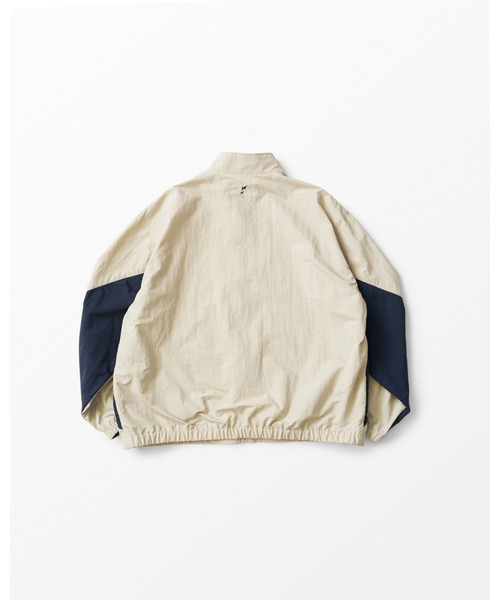 WHIZLIMITED（ウィズリミテッド）の「TRACK JACKET（ナイロンジャケット・メンズ・ブラック/ベージュ・MEDIUM/LARGE）」の3枚目の写真