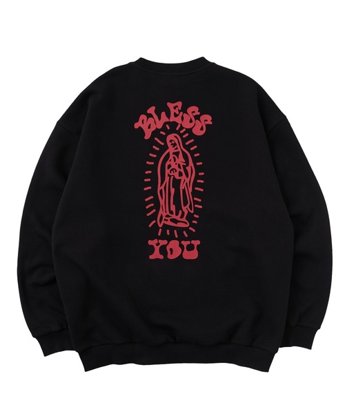ファッション人気ブランドランキング セール】【BLESS YOU/ブレスユー】マリア刺繍スウェット トップス