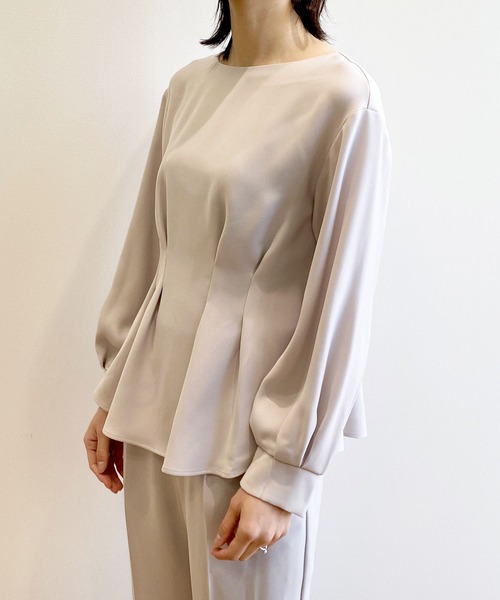 【新品タグ付き】OPAQUE.CLIP ぺプラムジレ　黒　36(S) 楽天市場】【SALE／20%OFF】《通勤・セレモニー対応