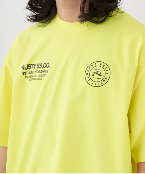 RUSTY/ラスティー ユーティリティTシャツ ラッシュガードTシャツ/水陸