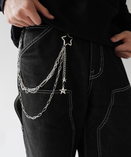 Port（ポート）の「ロング ウォレットチェーン / パンツチェーン（ウォレットチェーン・メンズ・シルバー/シルバー系その他2/ブラック/シルバー系その他/シルバー系その他3/シルバー系その他7/シルバー系その他5/シルバー系その他6/シルバー系その他4/その他8/その他9/その他10/その他11・FREE）」の17枚目の写真